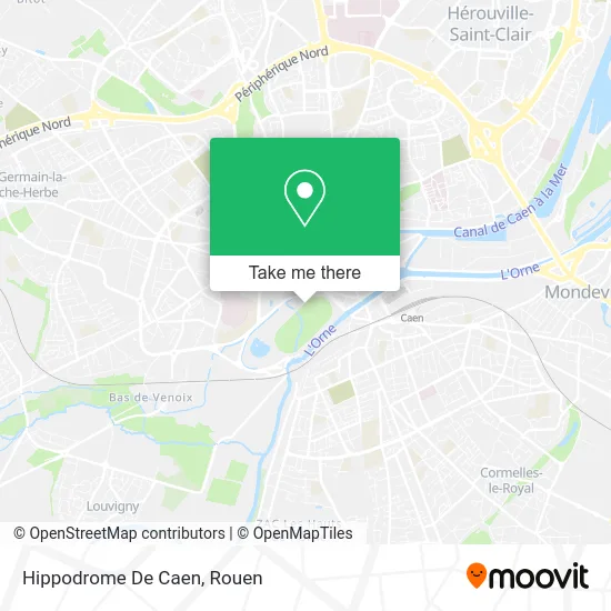 Hippodrome De Caen map