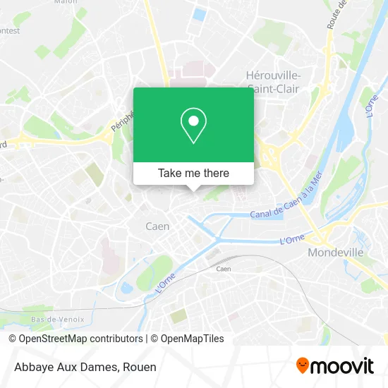 Abbaye Aux Dames map