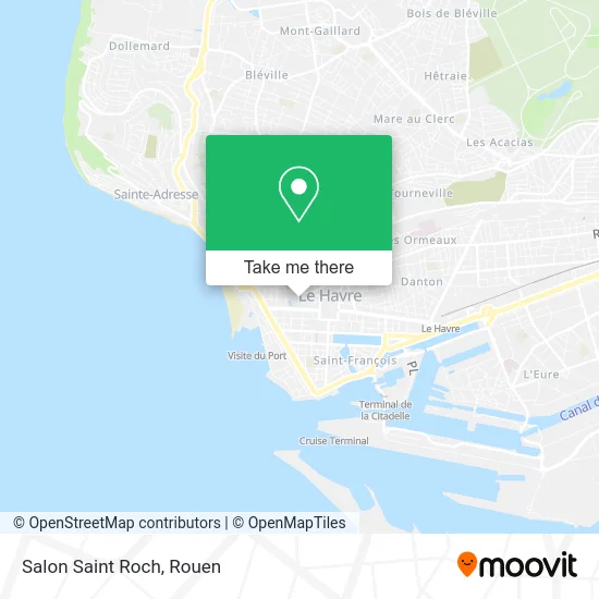 Salon Saint Roch map