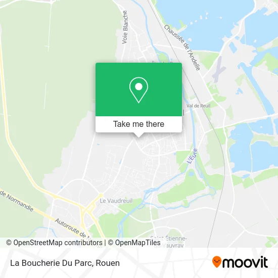 La Boucherie Du Parc map