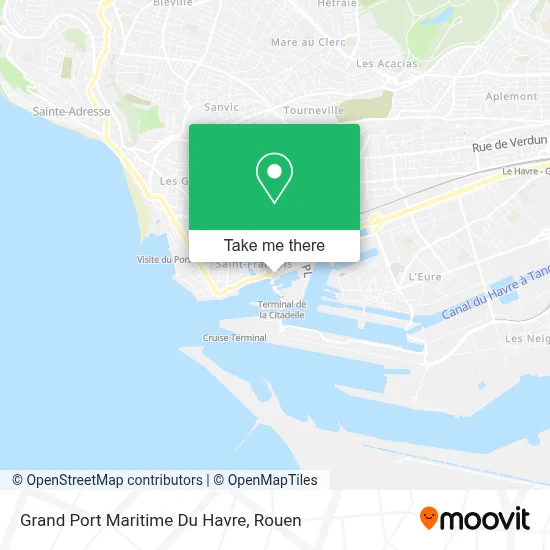 Grand Port Maritime Du Havre map