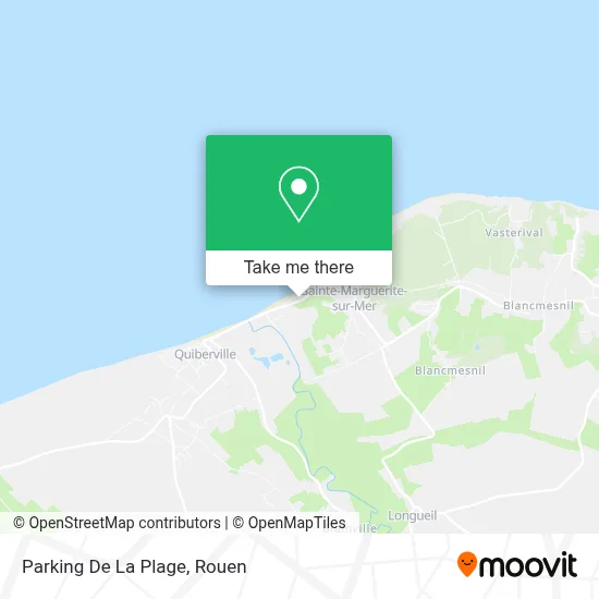 Parking De La Plage map