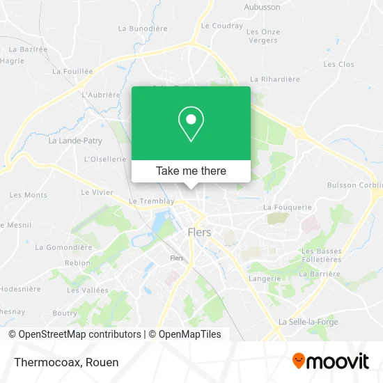 Thermocoax map