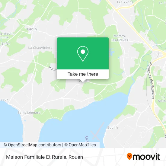 Maison Familiale Et Rurale map