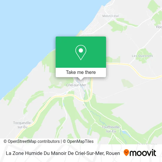 La Zone Humide Du Manoir De Criel-Sur-Mer map