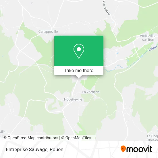 Entreprise Sauvage map