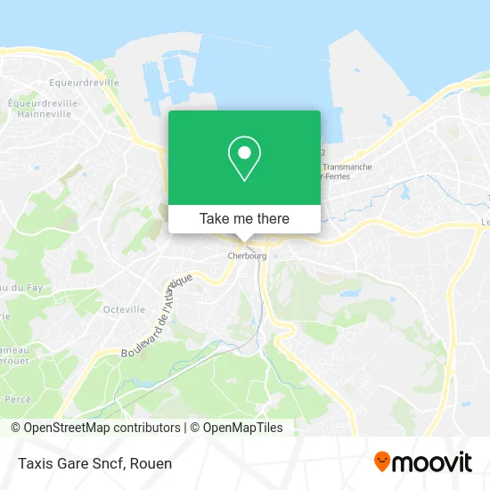 Taxis Gare Sncf map