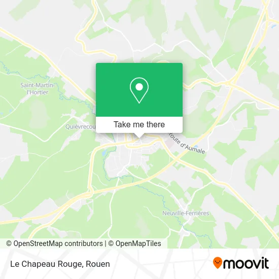 Le Chapeau Rouge map