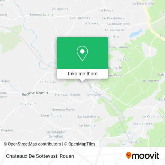 Chateaux De Sottevast map