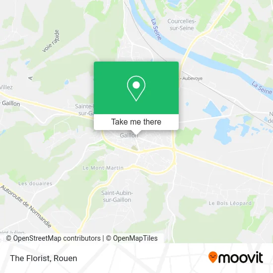 La Fleuristerie map