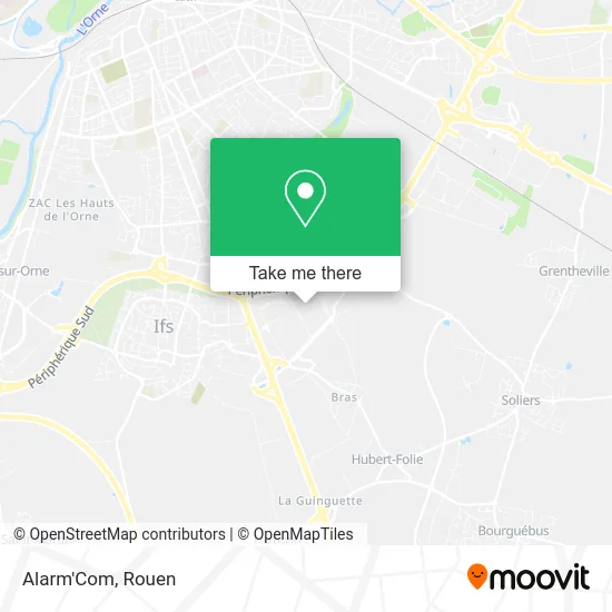 Alarm'Com map