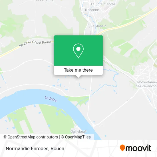 Normandie Enrobés map