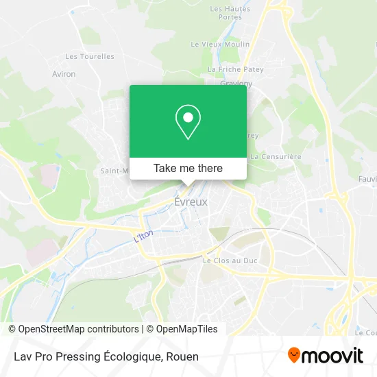 Lav Pro Pressing Écologique map
