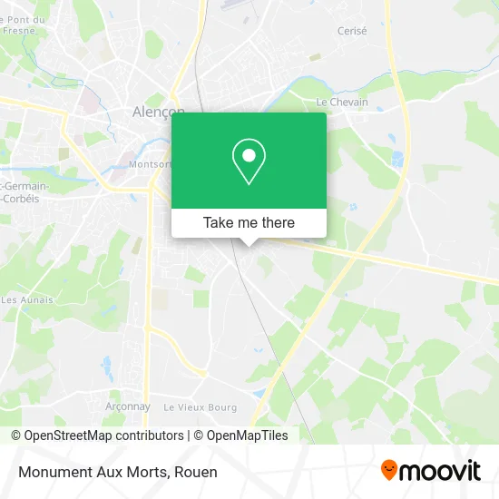 Monument Aux Morts map