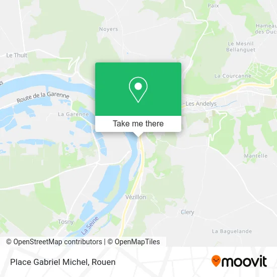 Place Gabriel Michel map
