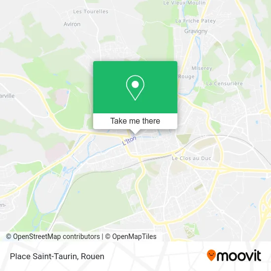 Place Saint-Taurin map