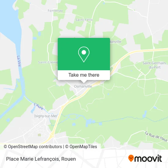 Place Marie Lefrançois map