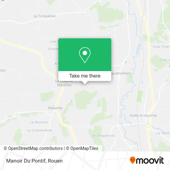 Manoir Du Pontif map