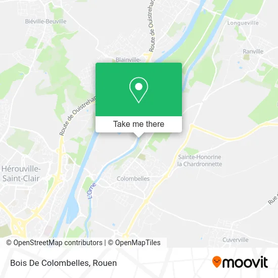 Bois De Colombelles map