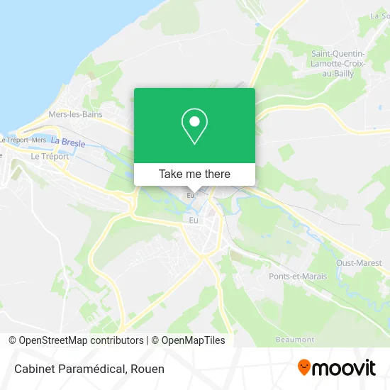Cabinet Paramédical map