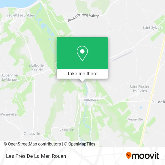 Les Prés De La Mer map