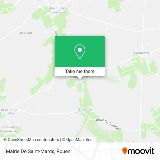 Mairie De Saint-Mards map