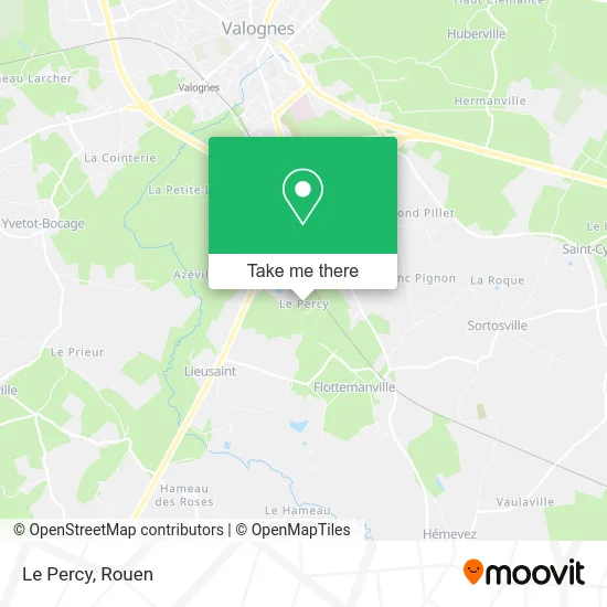 Le Percy map