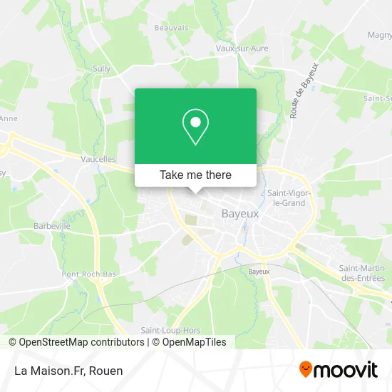 La Maison.Fr map