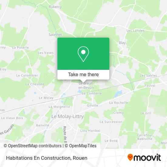 Habitations En Construction map