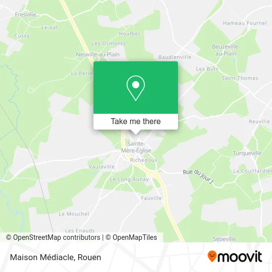 Maison Médiacle map