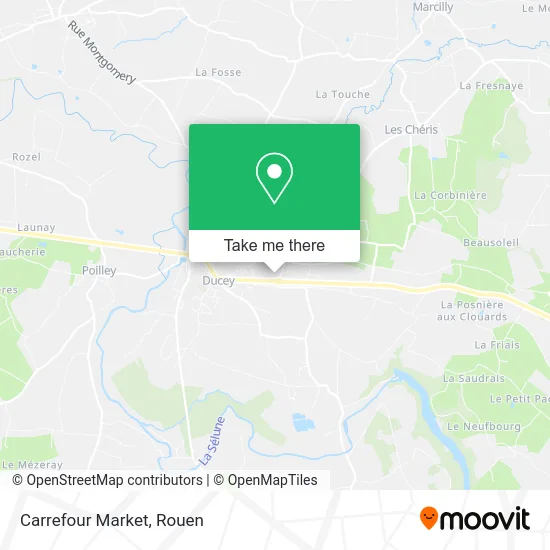 Carrefour Market map