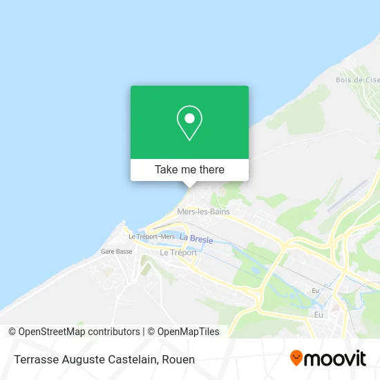 Terrasse Auguste Castelain map