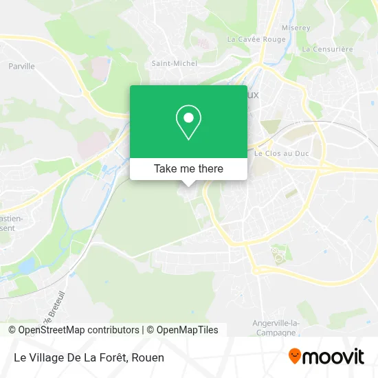 Le Village De La Forêt map