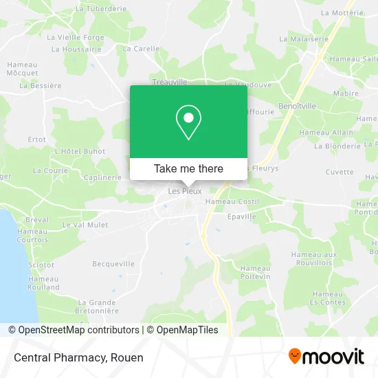 Pharmacie Centrale map