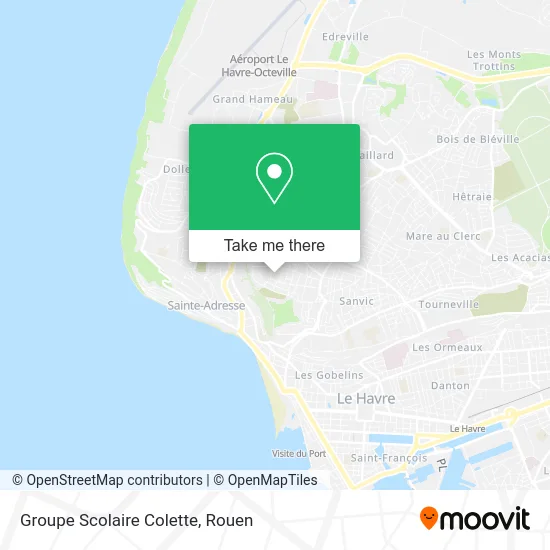 Groupe Scolaire Colette map