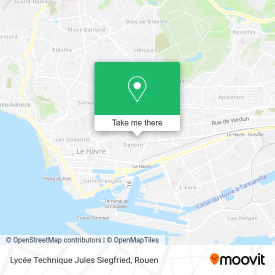 Lycée Technique Jules Siegfried map
