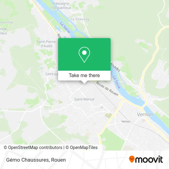 Gémo Chaussures map