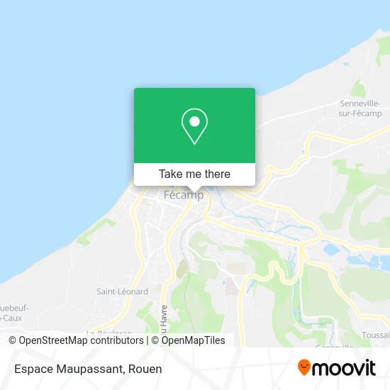 Espace Maupassant map