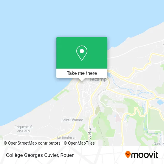 Collège Georges Cuvier map