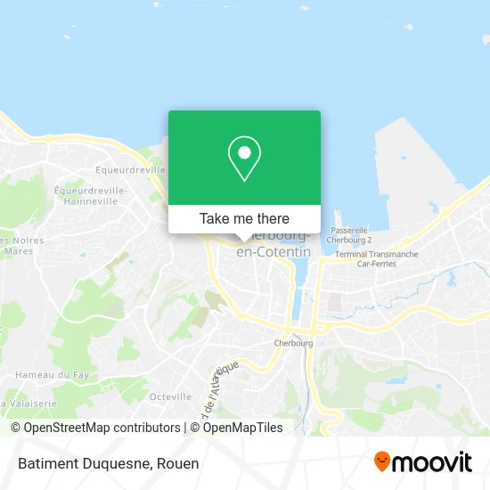 Batiment Duquesne map