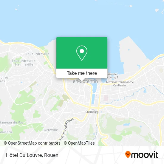 Hôtel Du Louvre map