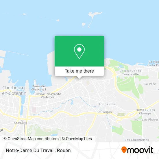 Notre-Dame Du Travail map