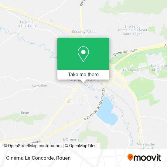 Cinéma Le Concorde map