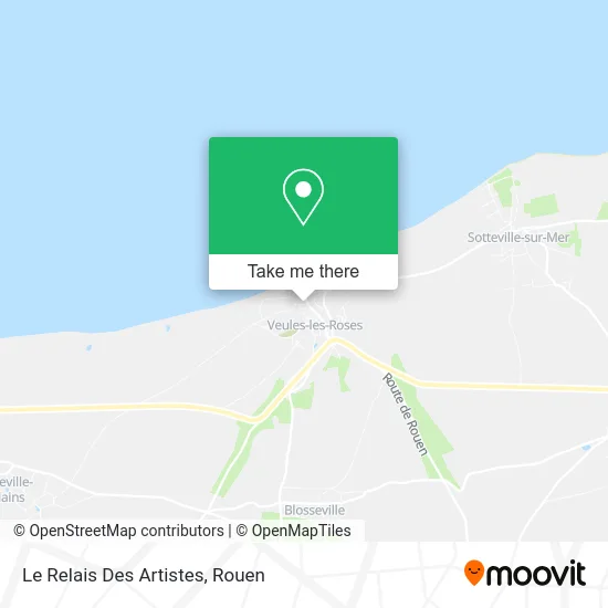 Le Relais Des Artistes map