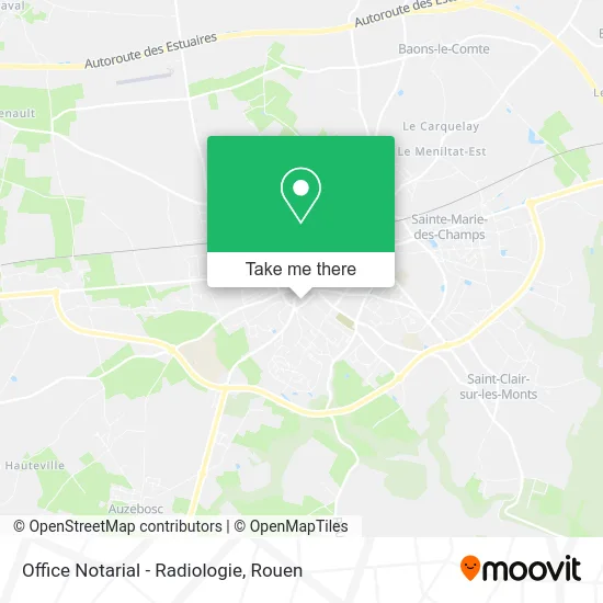 Office Notarial - Radiologie map