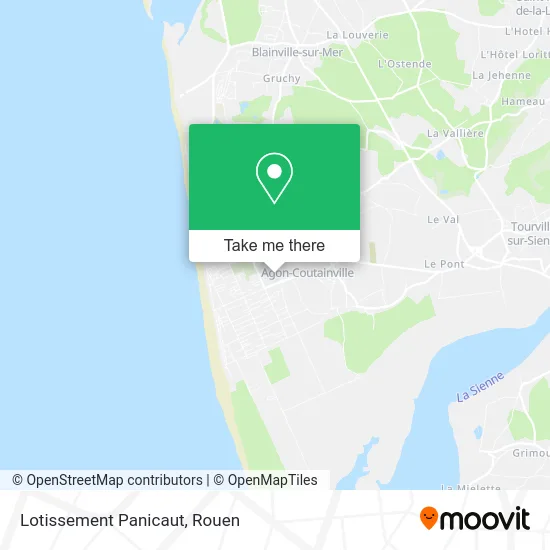 Lotissement Panicaut map