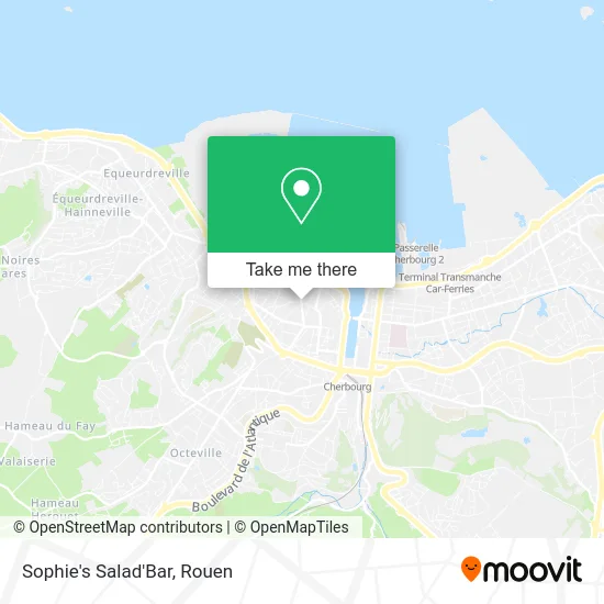 Sophie's Salad'Bar map