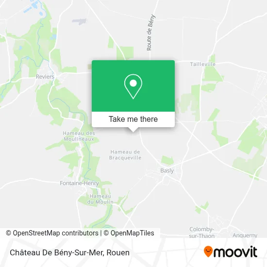 Château De Bény-Sur-Mer map