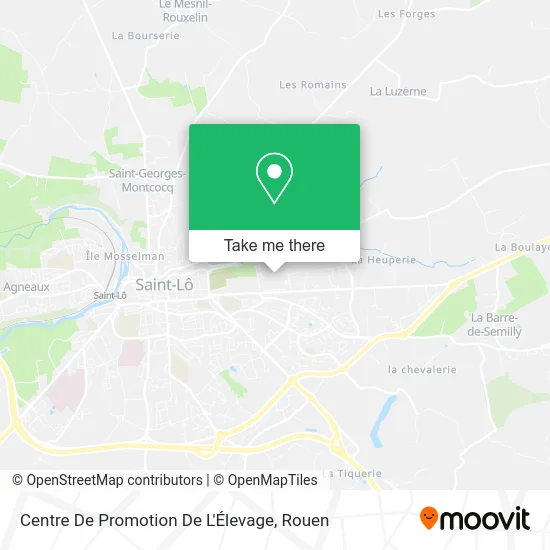 Centre De Promotion De L'Élevage map