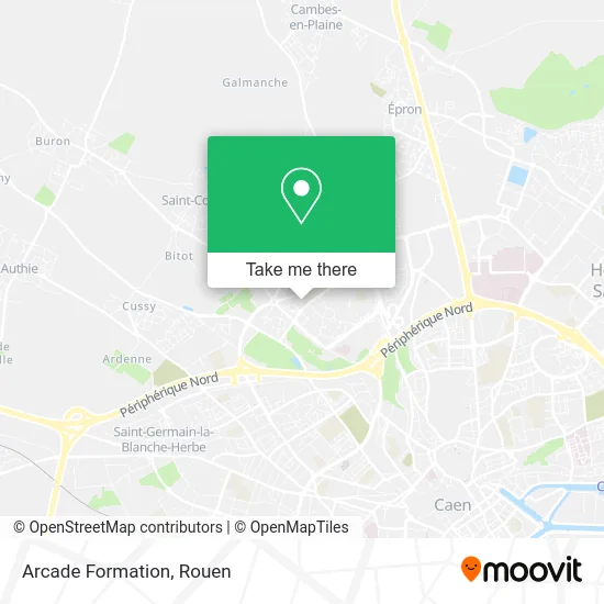 Arcade Formation map